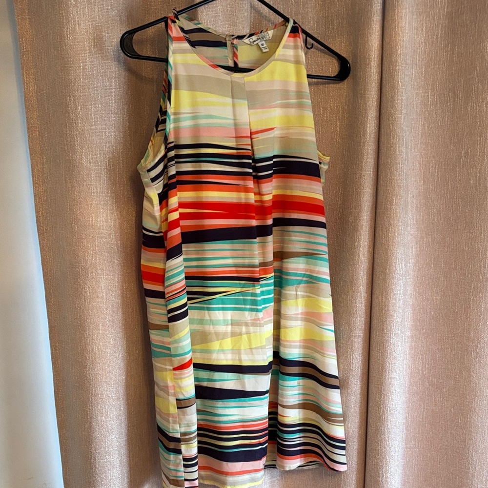 Speechless Colorful Striped Dress
